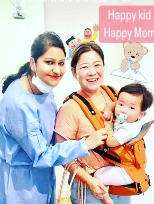 Cavity Filling and Pulpectomy