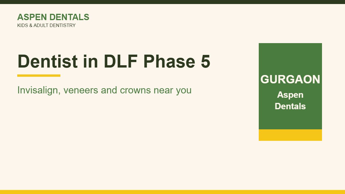 Dentist in DLF Phase 5, Gurgaon: Aspen Dentals