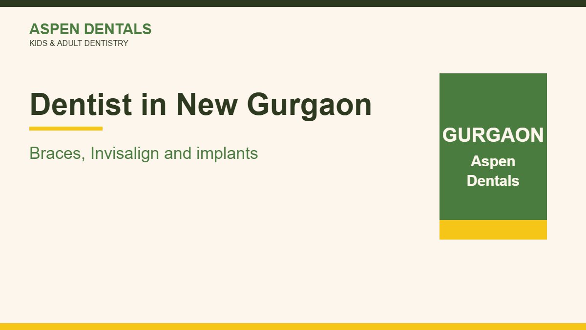 Dentist in New Gurgaon, Gurgaon: Aspen Dentals